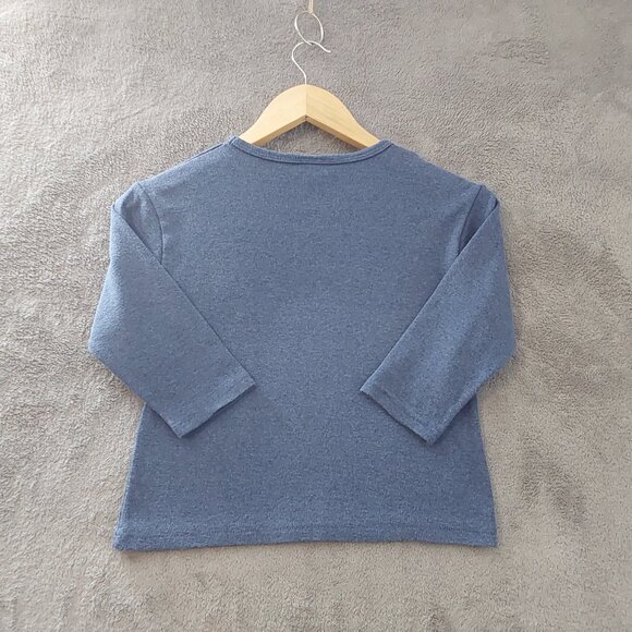 Vintage Arizona Blue Tee 3/4 Length Sleeve – Girls Size Medium - Picture 6 of 8